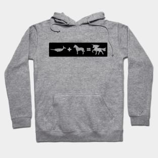 Narwhal + Horse = Unicorn Hoodie